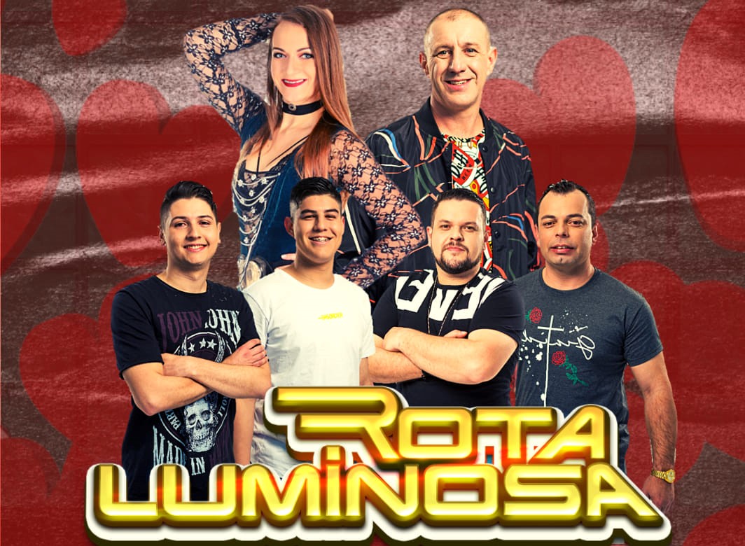 banda rota luminosa